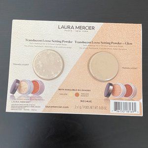 Laura Mercier Translucent Setting Powder duo (Matte finish & Glow finish)
